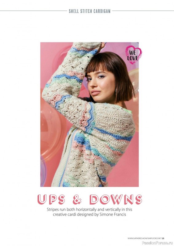 Вязаные проекты крючком в журнале «Simply Crochet №139 2023»
