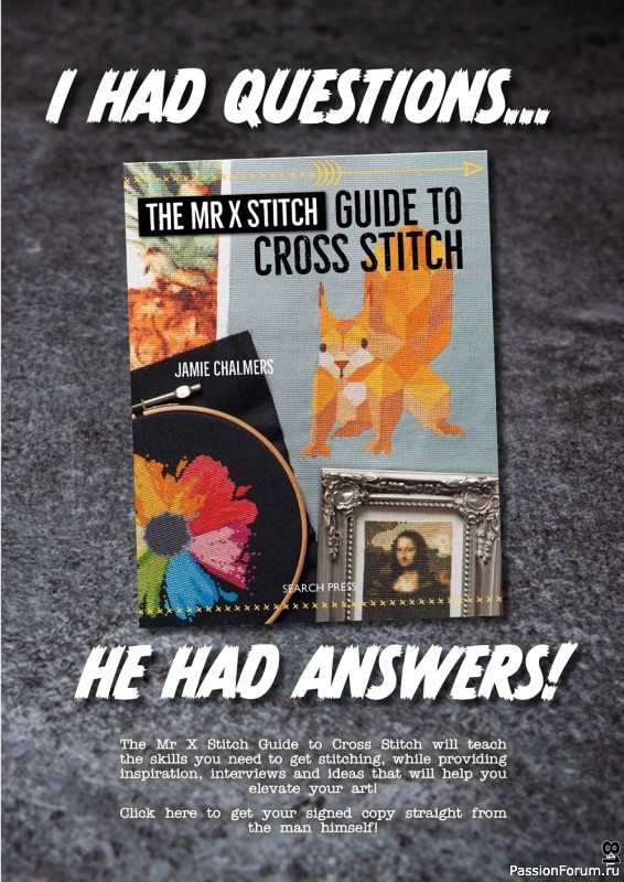 Коллекция вышивки в журнале «XStitch Magazine №22 2022»