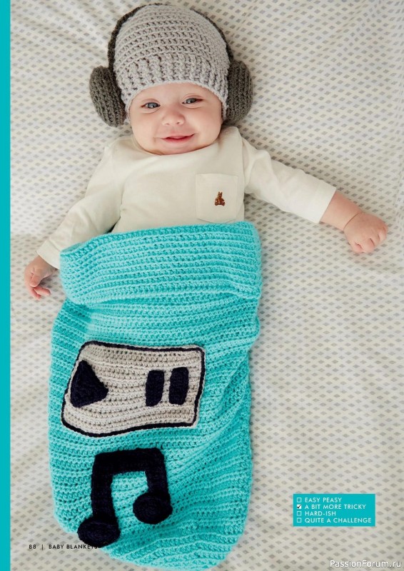 Вязаные проекты крючком в журнале «Create Your Own Crochet Blankets - 2023»