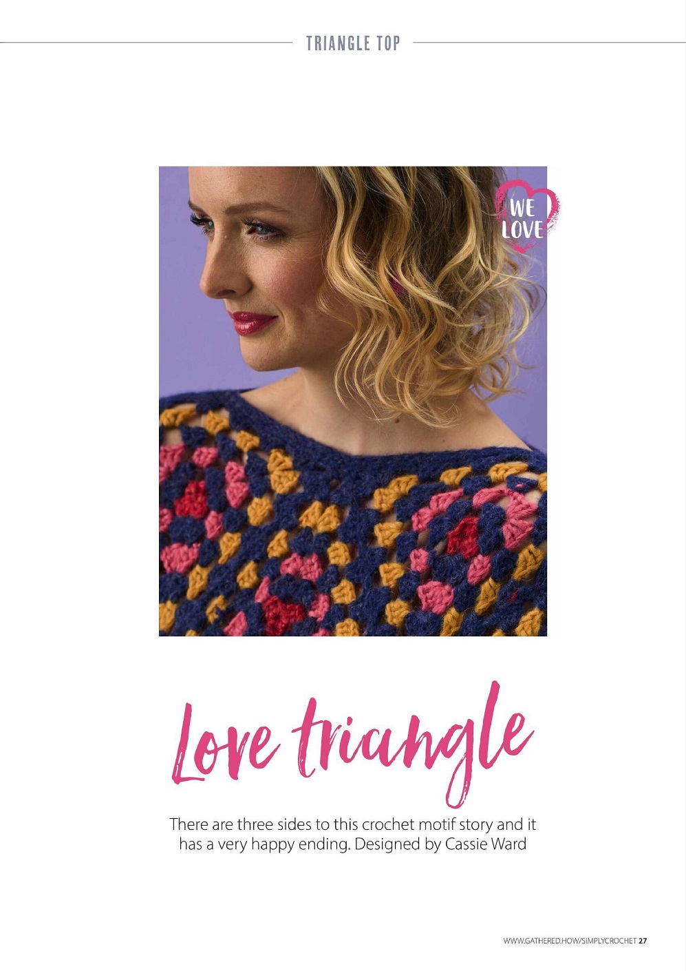 Идеи для тех, кто вяжет крючком в журнале "Simply Crochet" №117 2021