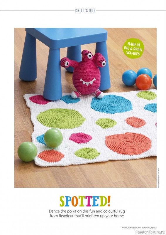 Вязаные модели крючком в журнале «Simply Crochet №120 2022»