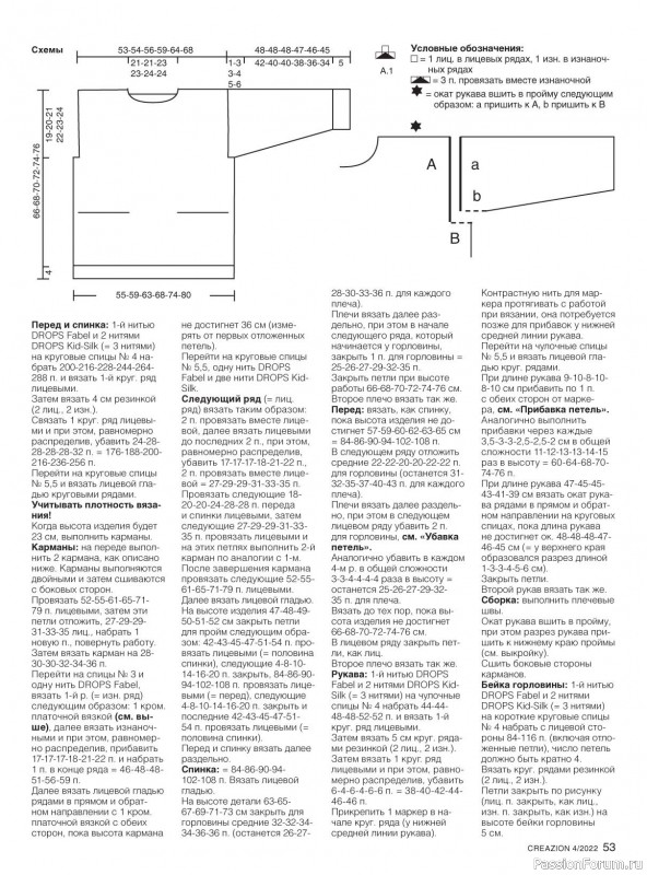 Вязаные модели в журнале «Creazion №4 2022»
