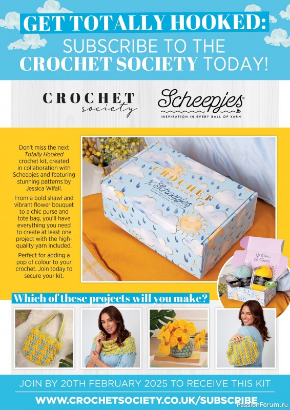 Вязаные проекты крючком в журнале «Crochet Now №116 2025»