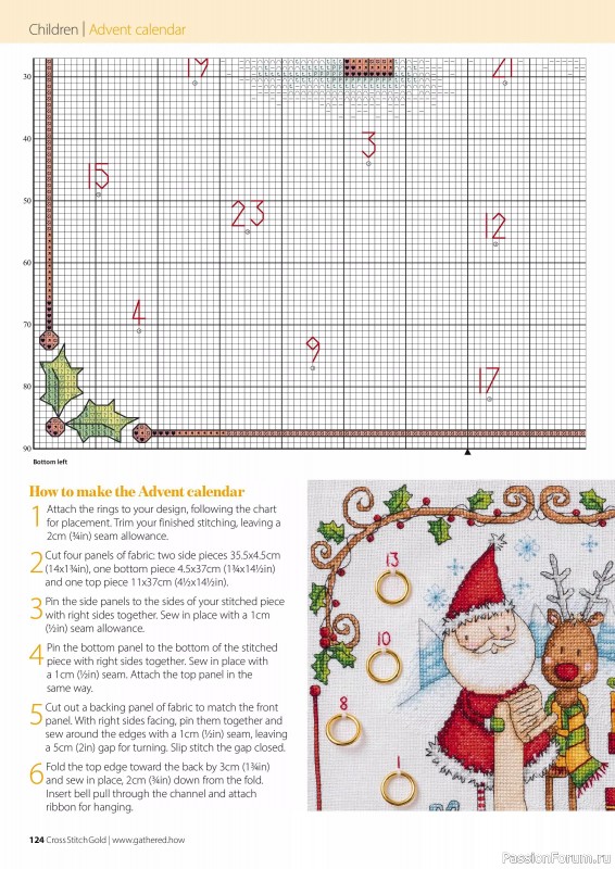 Коллекция вышивки в журнале «Cross Stitch Gold - Christmas 2024»