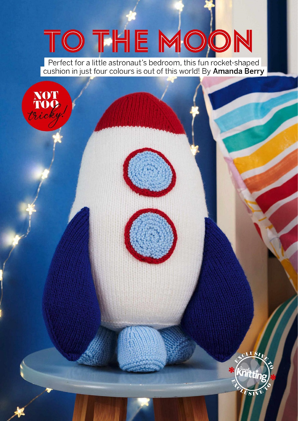 Вязаная одежда для взрослых и детей в журнале &quot;Simply Knitting №220 2022&quot;