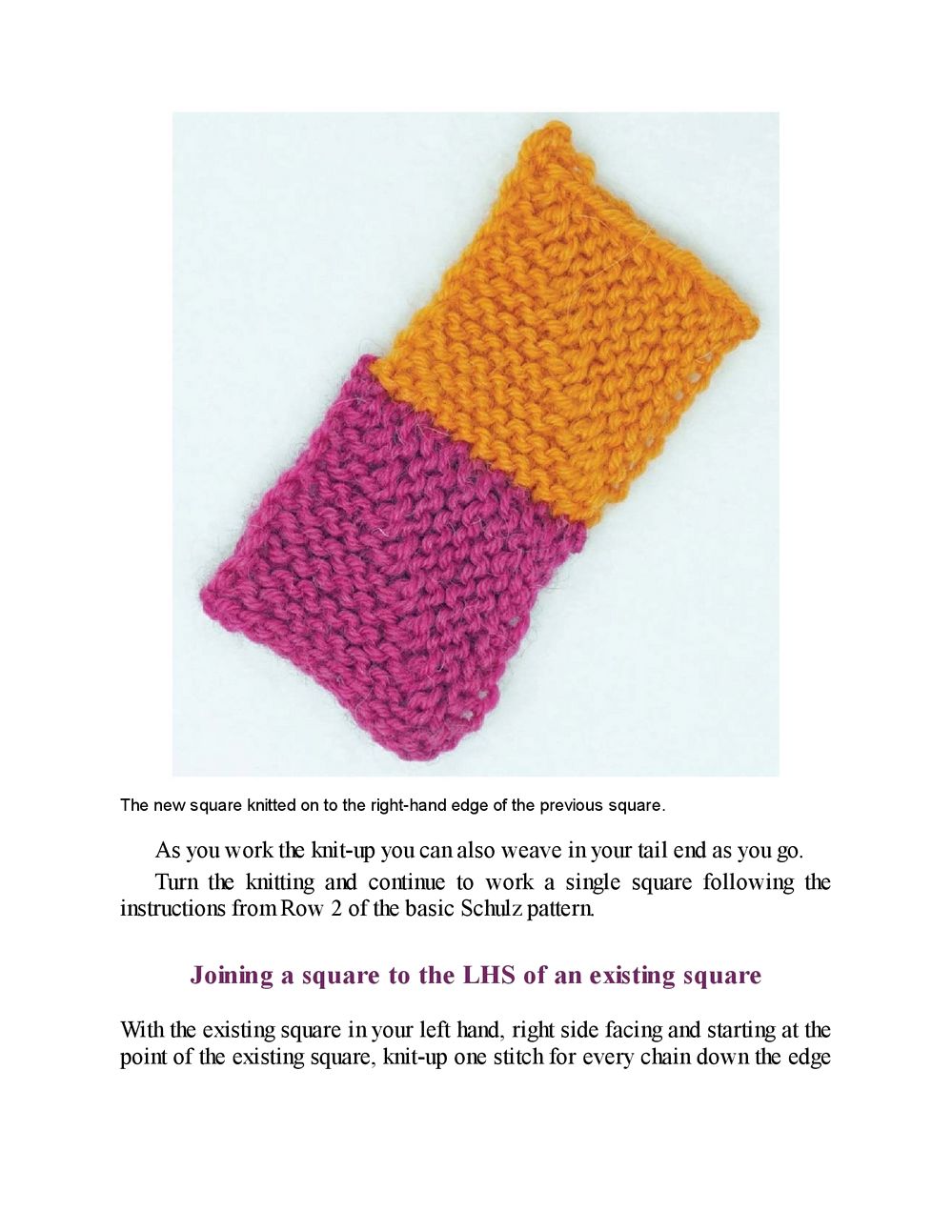 Patchwork Knitting
