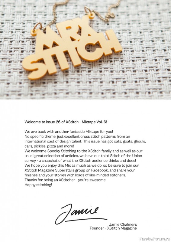 Коллекция вышивки в журнале «XStitch Magazine №24 2023»