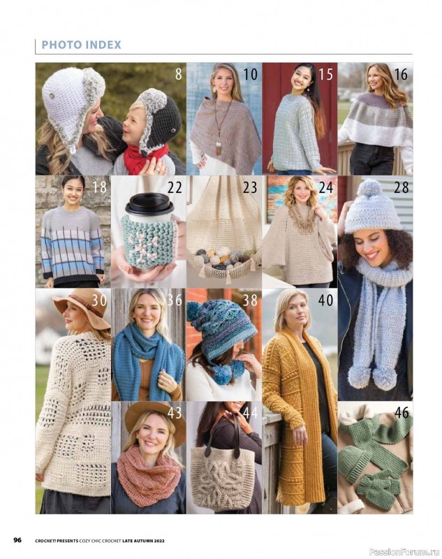 Вязаные проекты крючком в журнале «Crochet! - Late Autumn 2022»