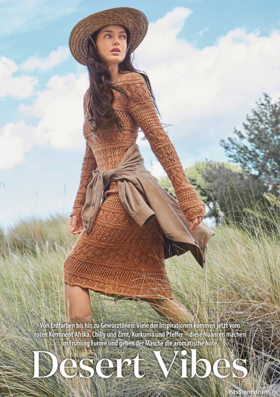 Вязаные модели в журнале «Verena Stricktrends №1 2025»
