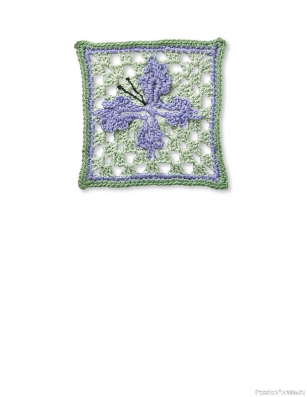 Вязаные проекты в книге «Granny Square Crochet for Beginners». Продолжение