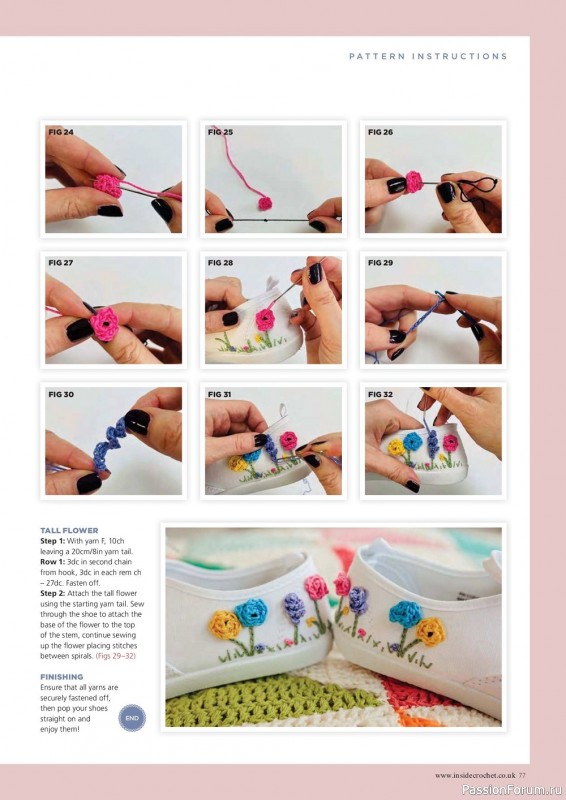 Вязаные проекты в журнале «Inside Crochet №155 2023»