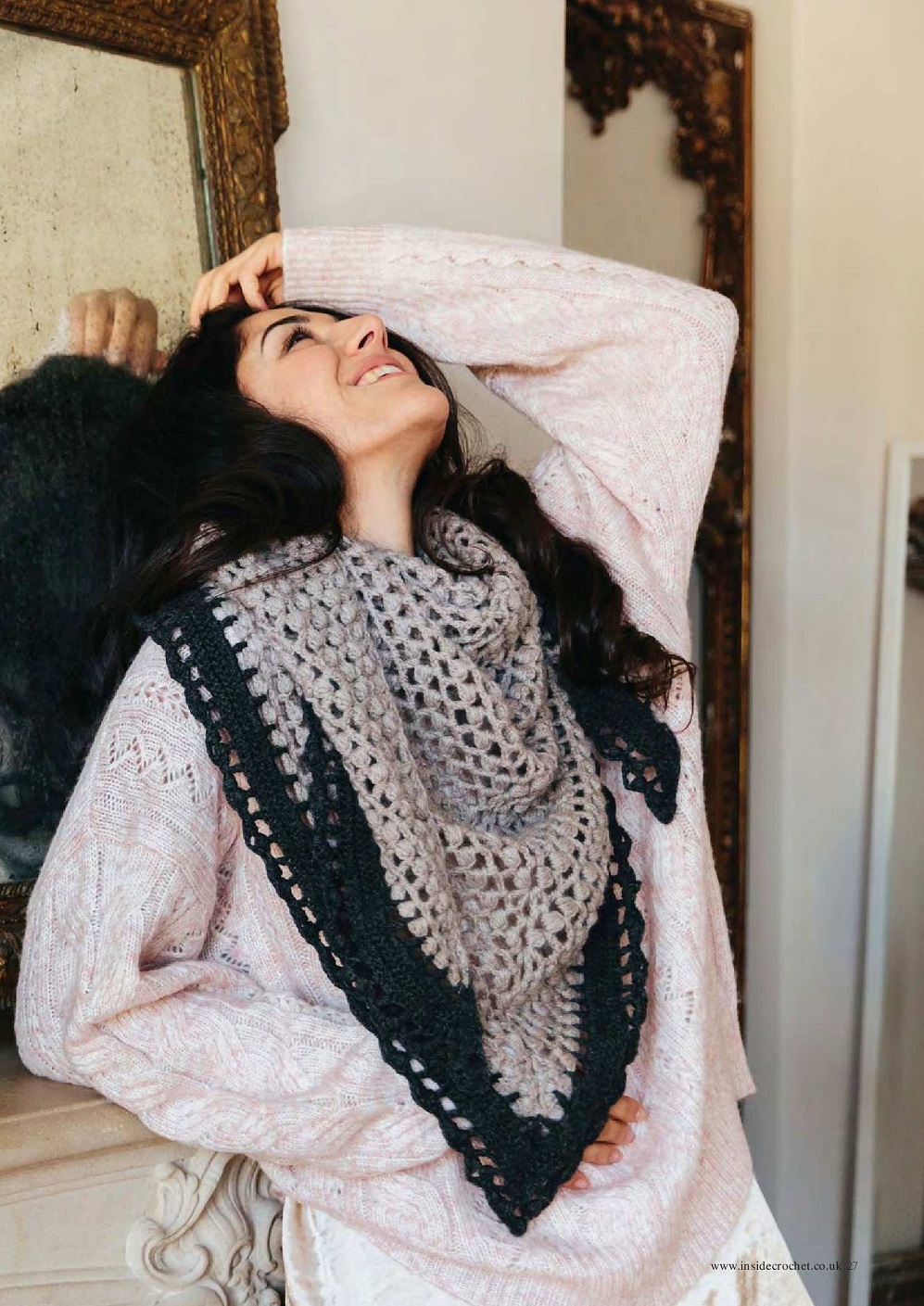 Вязаные модели одежды в журнале "Inside Crochet №144 2022"