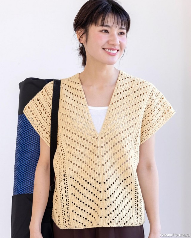 Вязаные модели в журнале «Knit Ange - Spring-Summer 2023»