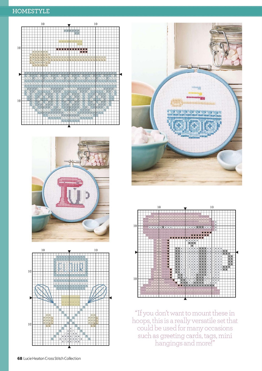 Журнал "Cross Stitch Collection - Lucie Heaton" 2021