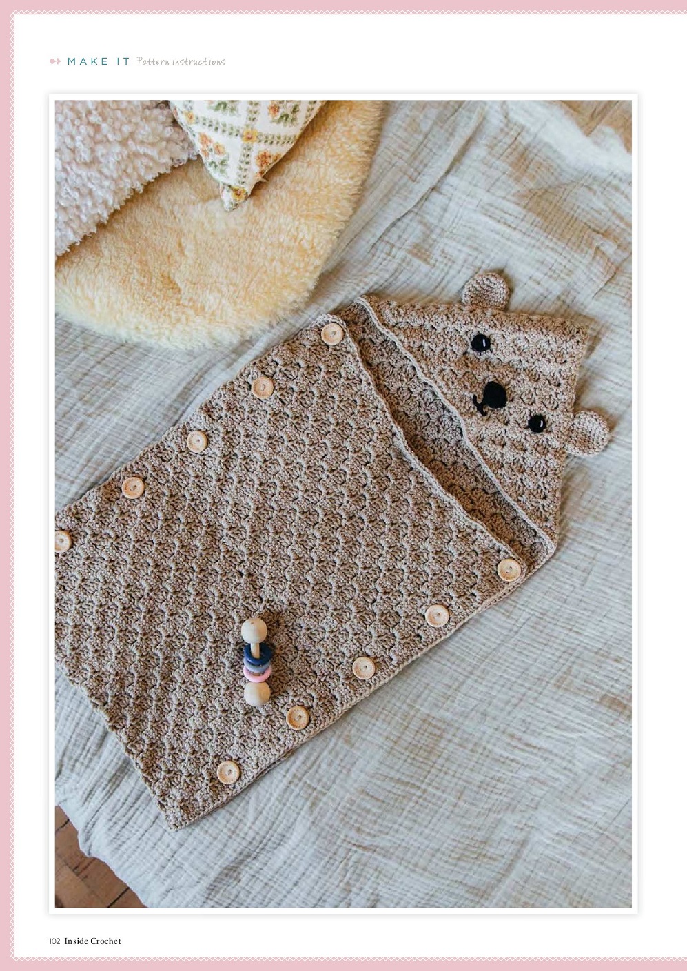 Вязаные модели одежды в журнале "Inside Crochet №144 2022"