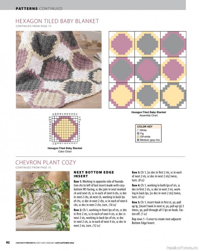 Вязаные проекты крючком в журнале «Crochet! - Late Autumn 2022»