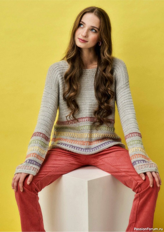 Вязаные проекты крючком в журнале «Simply Crochet №144 2023»