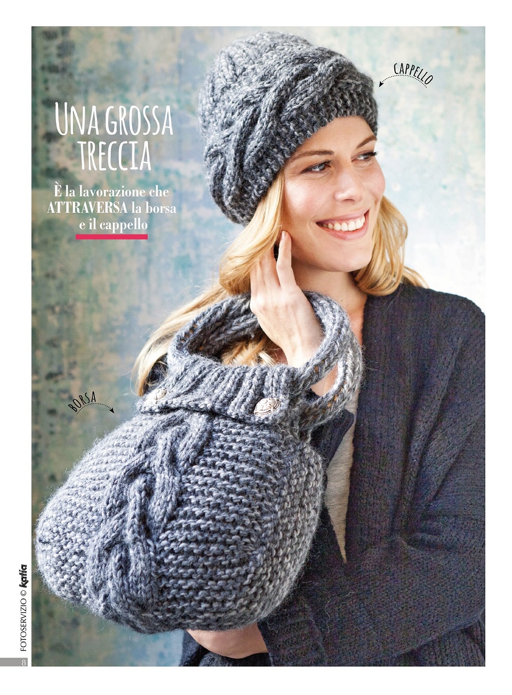 Женские модели спицами для весны и лето. &quot;Piu Maglia Cappelli - Accessori&quot; №3 2021