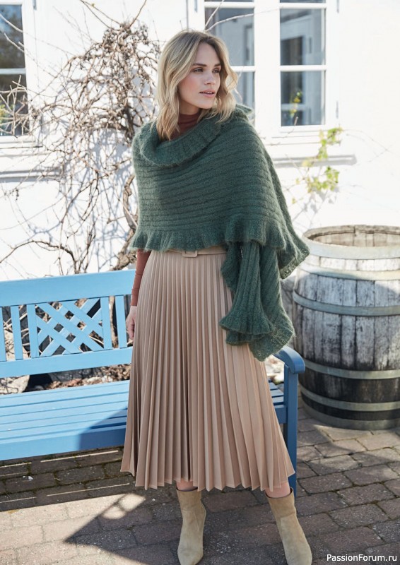 Вязаные модели в журнале «Burda Stricken №4 2020»