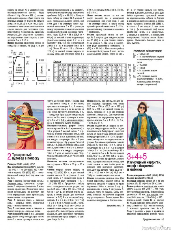 Вязаные модели в журнале «Сабрина №10 2023»