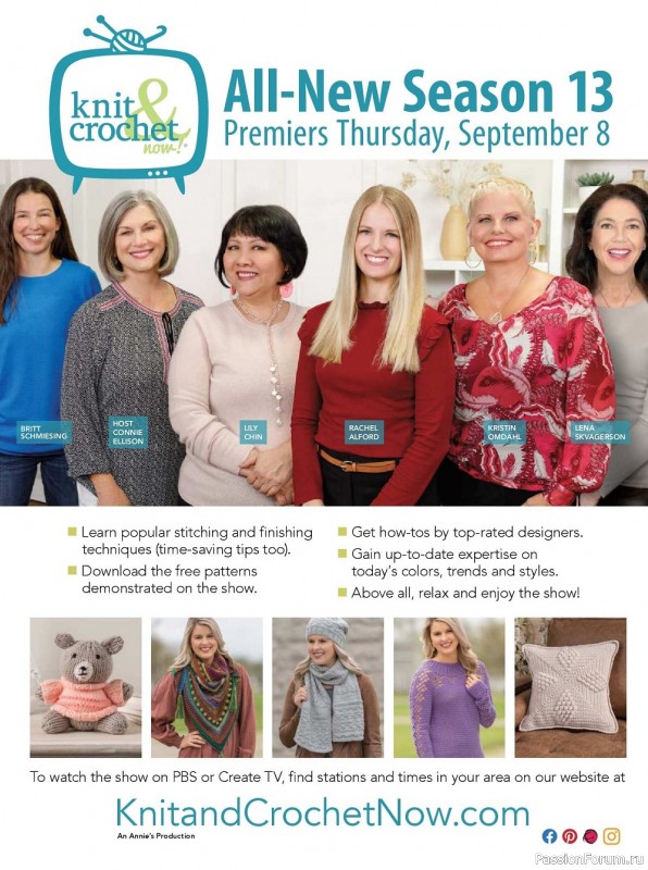 Вязаные проекты крючком в журнале «Crochet World - October 2022»