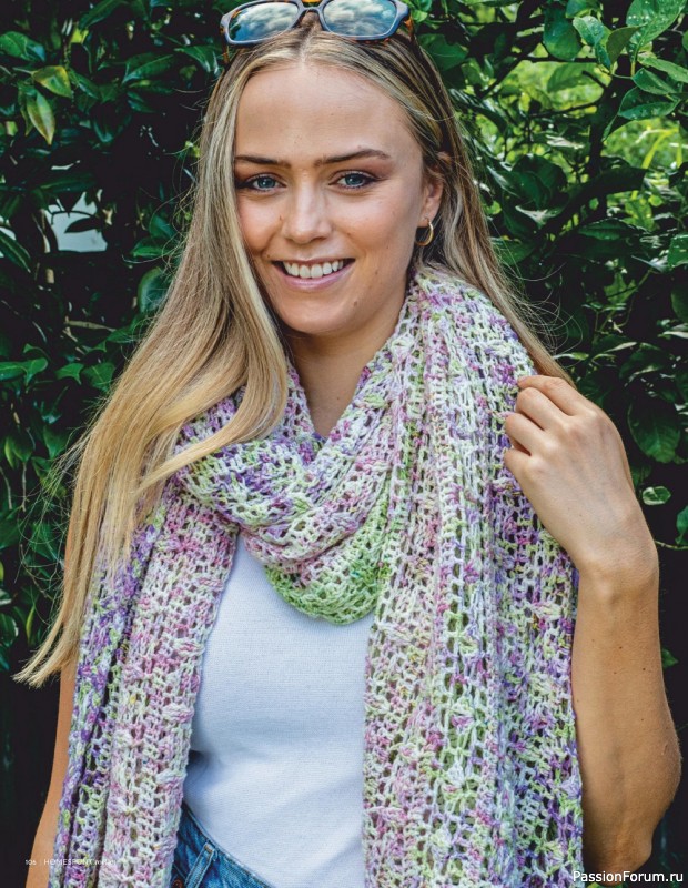 Вязаные проекты крючком в журнале «Homespun Crochet №3 2022»