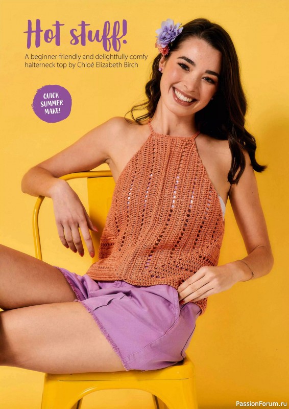 Вязаные проекты крючком в журнале «Simply Crochet №164 2025»