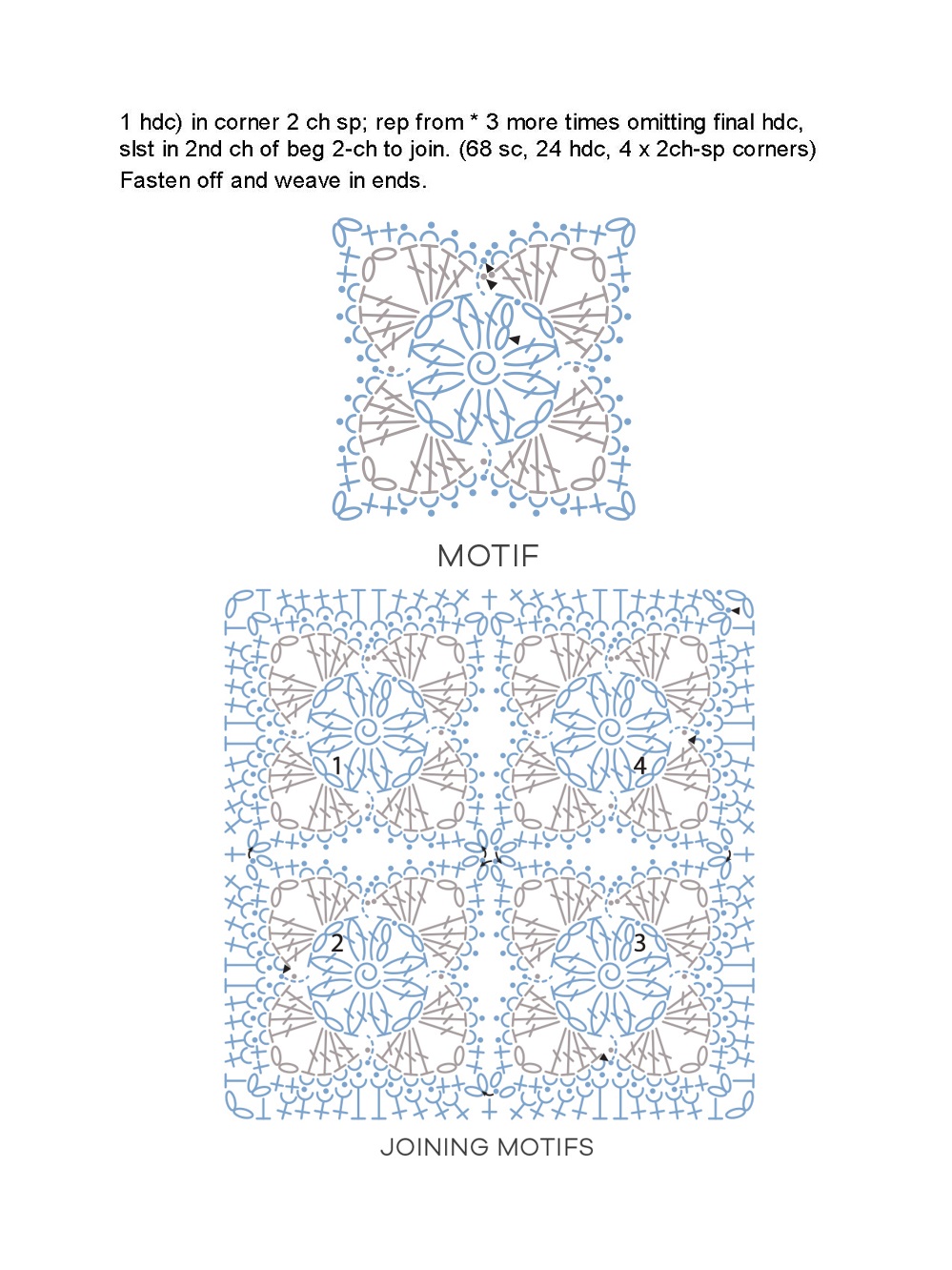 Коллекция проектов крючком в книге &laquo;100 Crochet Tiles&raquo;