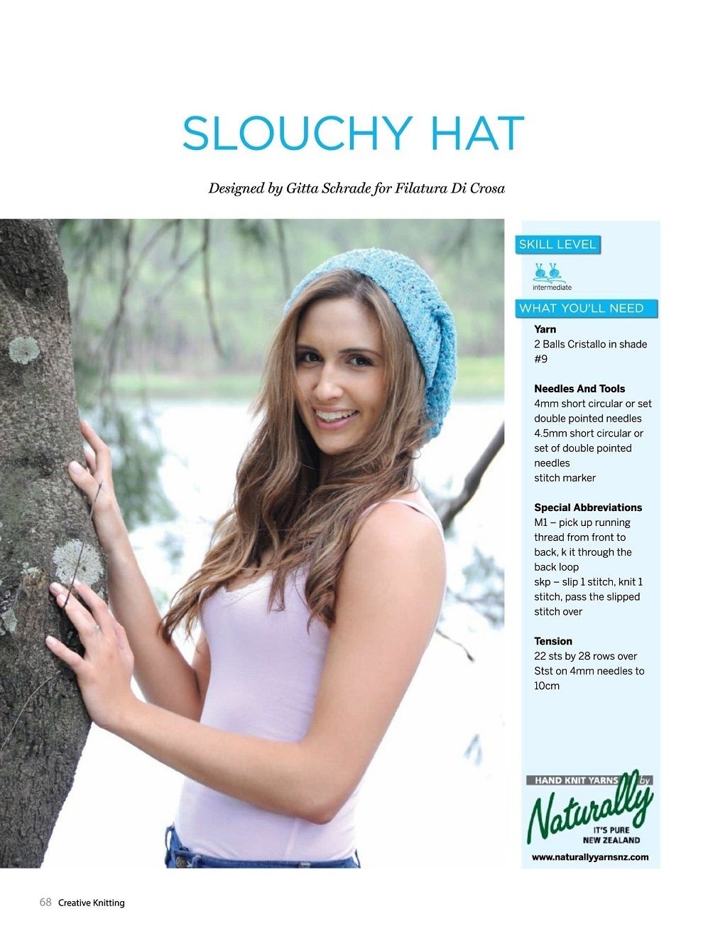 Трикотажные модели и аксессуары в журнале &quot;Creative Knitting&quot; №75 2021