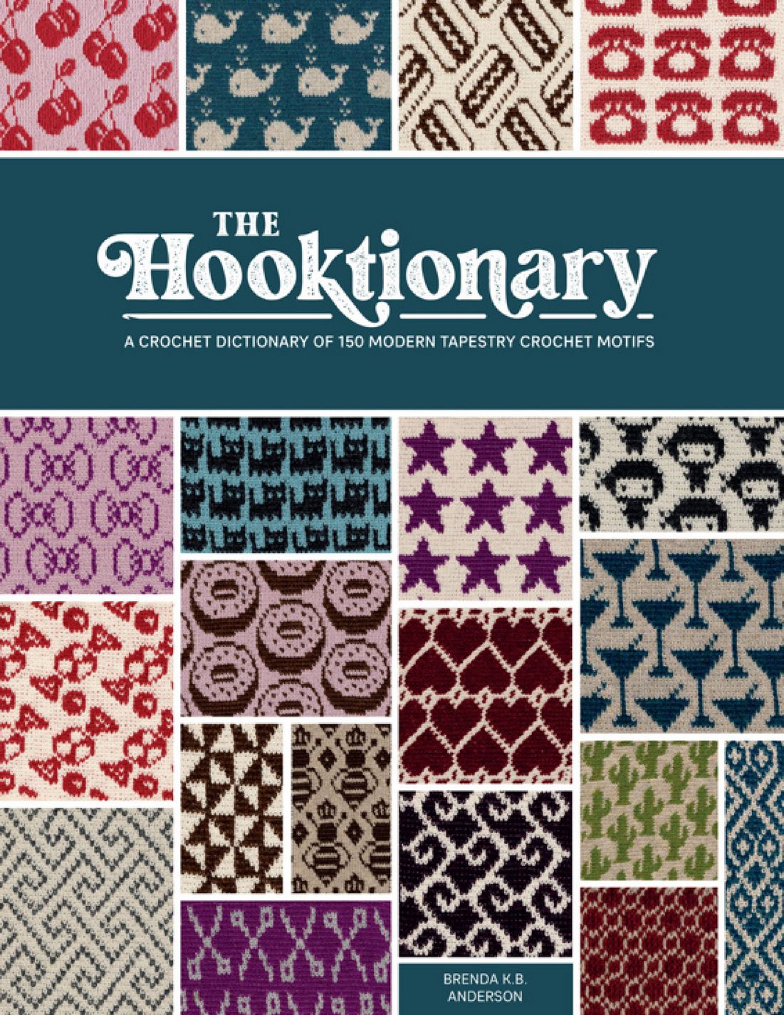 Коллекция узоров крючком в книге «The Hooktionary»