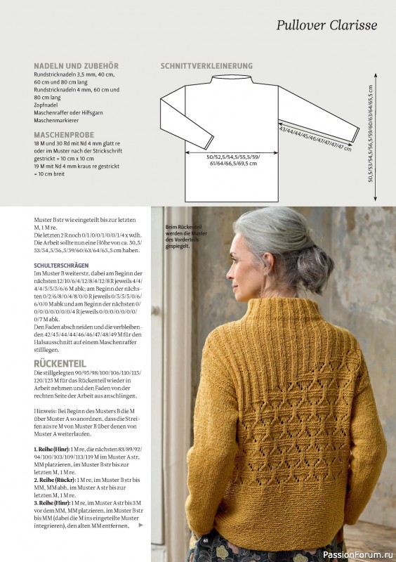 Вязаные модели в журнале «The Knitter №68 2024»
