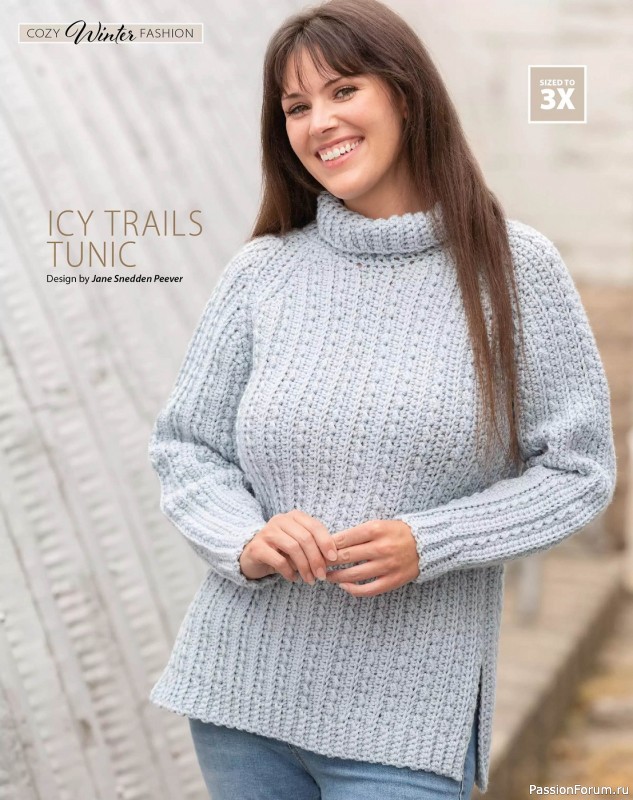 Вязаные проекты крючком в журнале «Crochet World - Winter 2023»