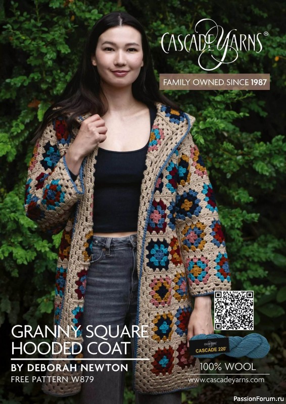 Вязаные проекты крючком в журнале «Simply Crochet №151 2024»