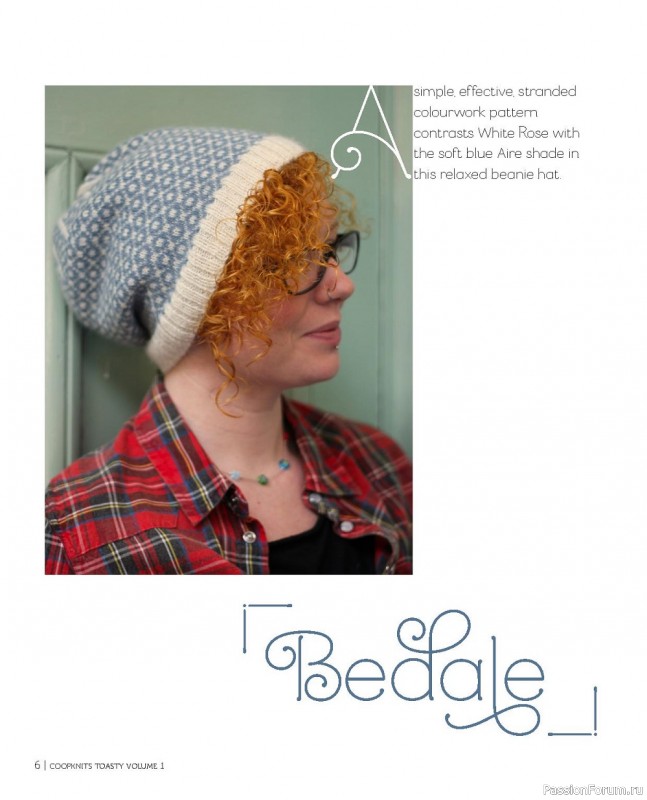 Коллекция моделей шапок в книге «Coop Knits Toasty - Volume 1-2»