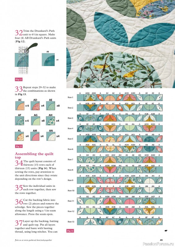 Коллекция проектов для рукодельниц в журнале «Todays Quilter №128 2025»