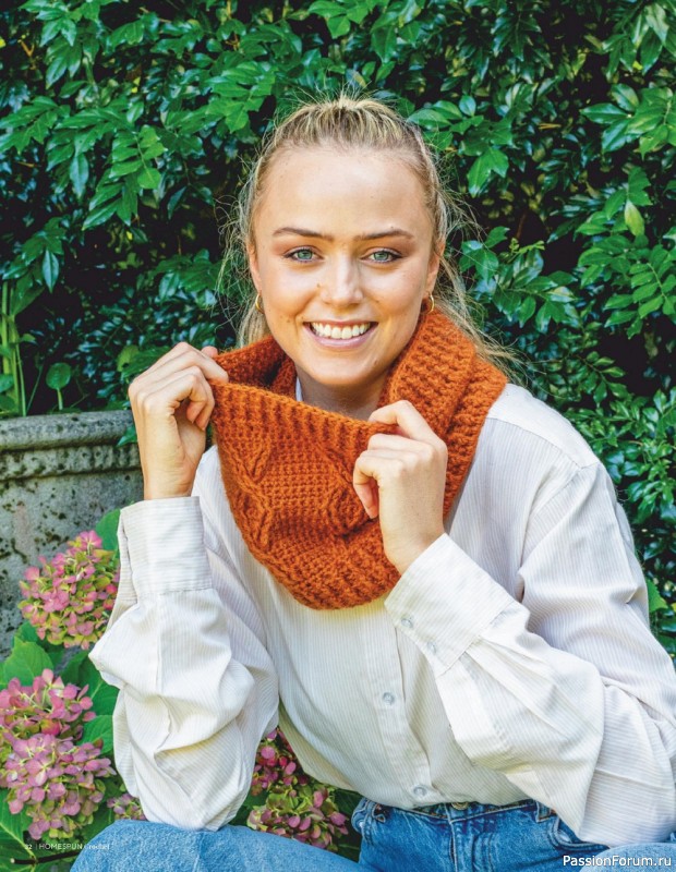 Вязаные проекты крючком в журнале «Homespun Crochet №3 2022»
