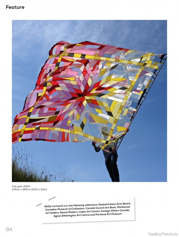 Коллекция проектов для рукодельниц в журнале «Quilters Companion №132 2025»