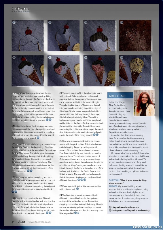 Коллекция проектов для рукодельниц в журнале «Stitch Magazine №156 2025»