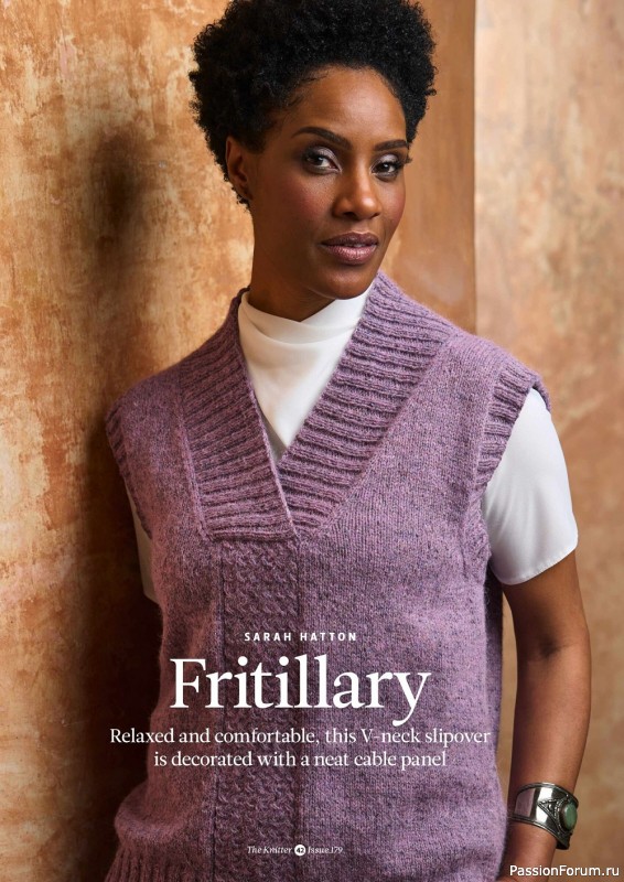 Вязаные модели в журнале «The Knitter №179 2022»