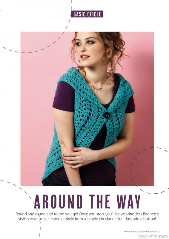 Вязаные проекты крючком в журнале « Simply Crochet №133 2023»
