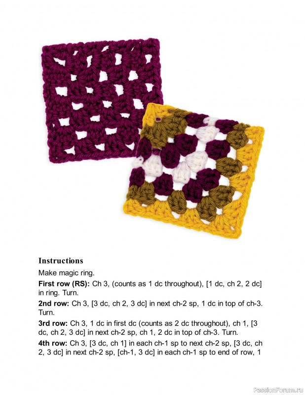 Вязаные проекты в книге «Every Way with Granny Crochet». 1 часть