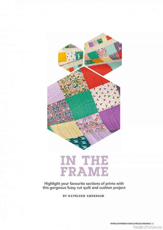 Коллекция проектов для рукодельниц в журнале «Love Patchwork & Quilting №150 2025»