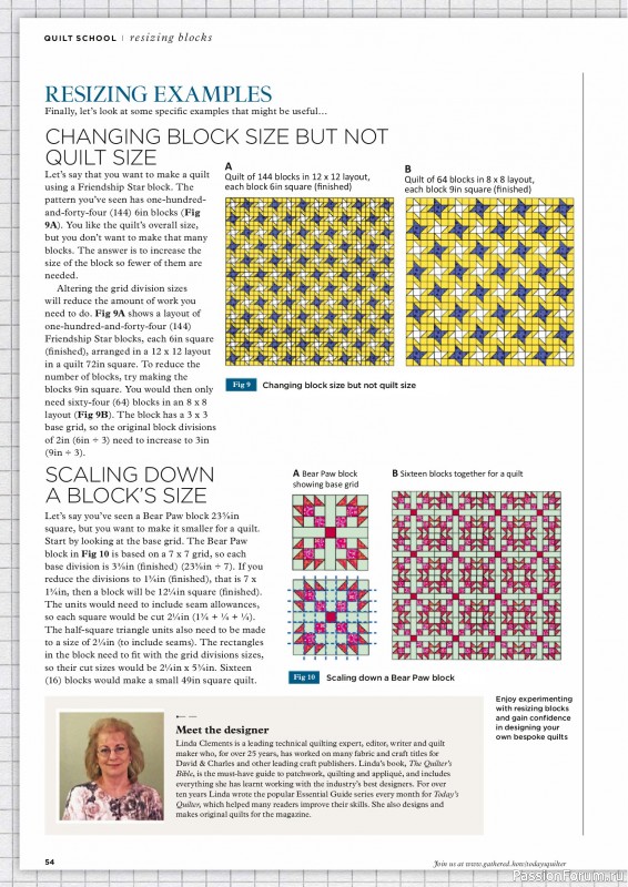 Коллекция проектов для рукодельниц в журнале «Todays Quilter №129 2025»