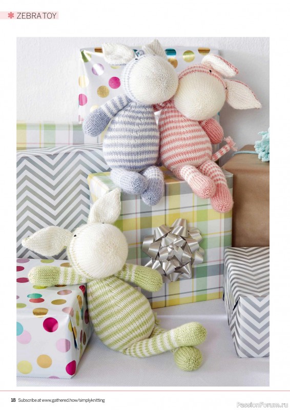 Вязаные проекты крючком в журнале «Simply Knitting №252 2024»