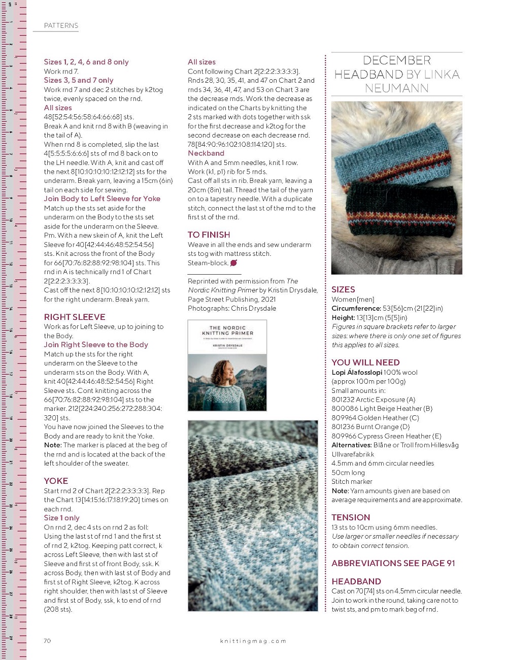 Модные вязаные изделия в журнале &quot;Knitting&quot; №225 2021