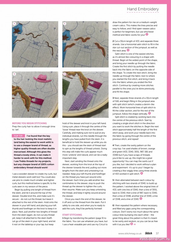 Коллекция проектов для рукодельниц в журнале «Stitch Magazine №156 2025»