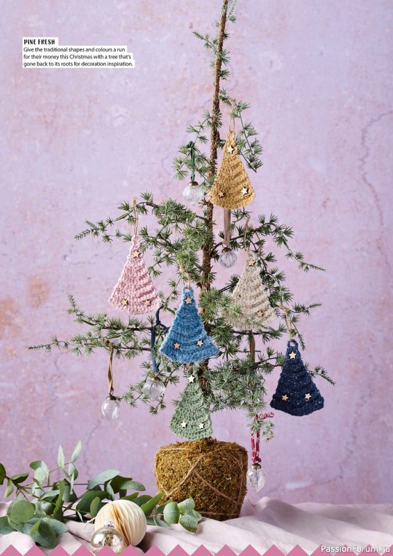 Вязаные проекты крючком в журнале «Your Crochet Christmas - 2022»