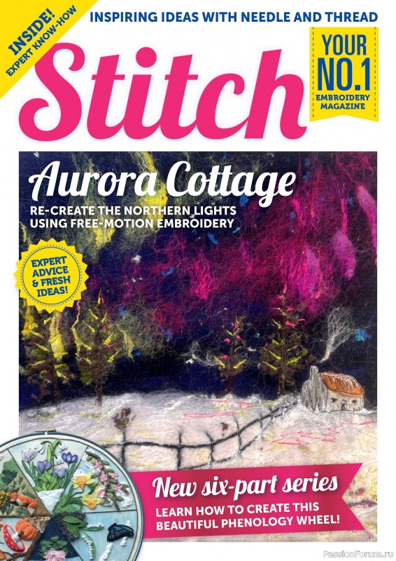 Коллекция проектов для рукодельниц в журнале &laquo;Stitch Magazine №152 2024/2025&raquo;