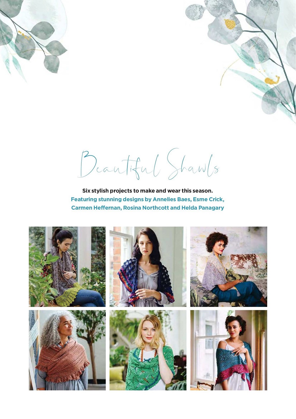 Вязаные модели одежды в журнале "Inside Crochet №144 2022"
