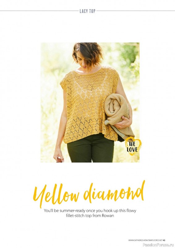 Вязаные модели крючком в журнале «Simply Crochet №124 2022»